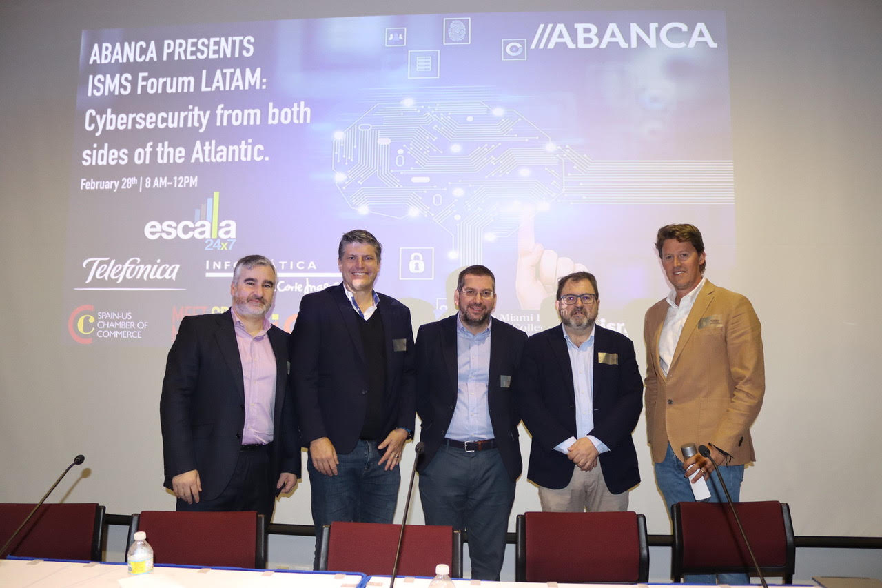 Alfonso del Castillo participo en el ISMS Forum Latam  Ciberseguridad a ambos lados del Atlantico.