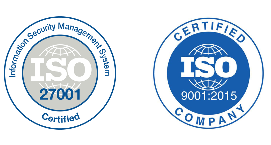 APEIROO ACHIEVES ISO 9001 & ISO 27001 CERTIFICATION
